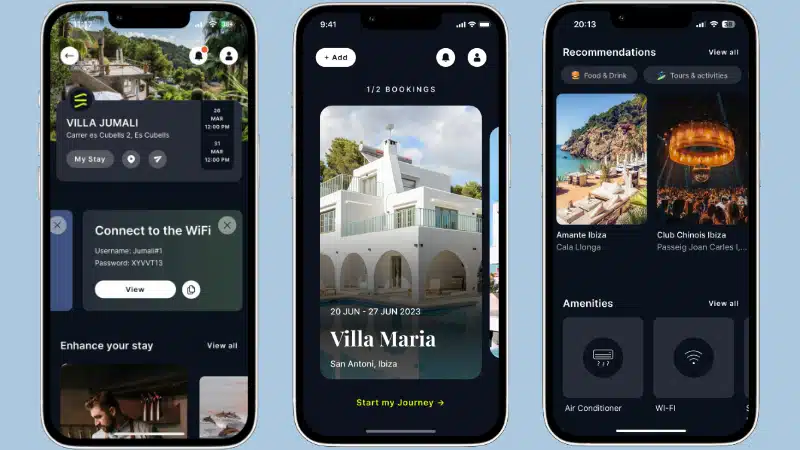 holidayhero interface