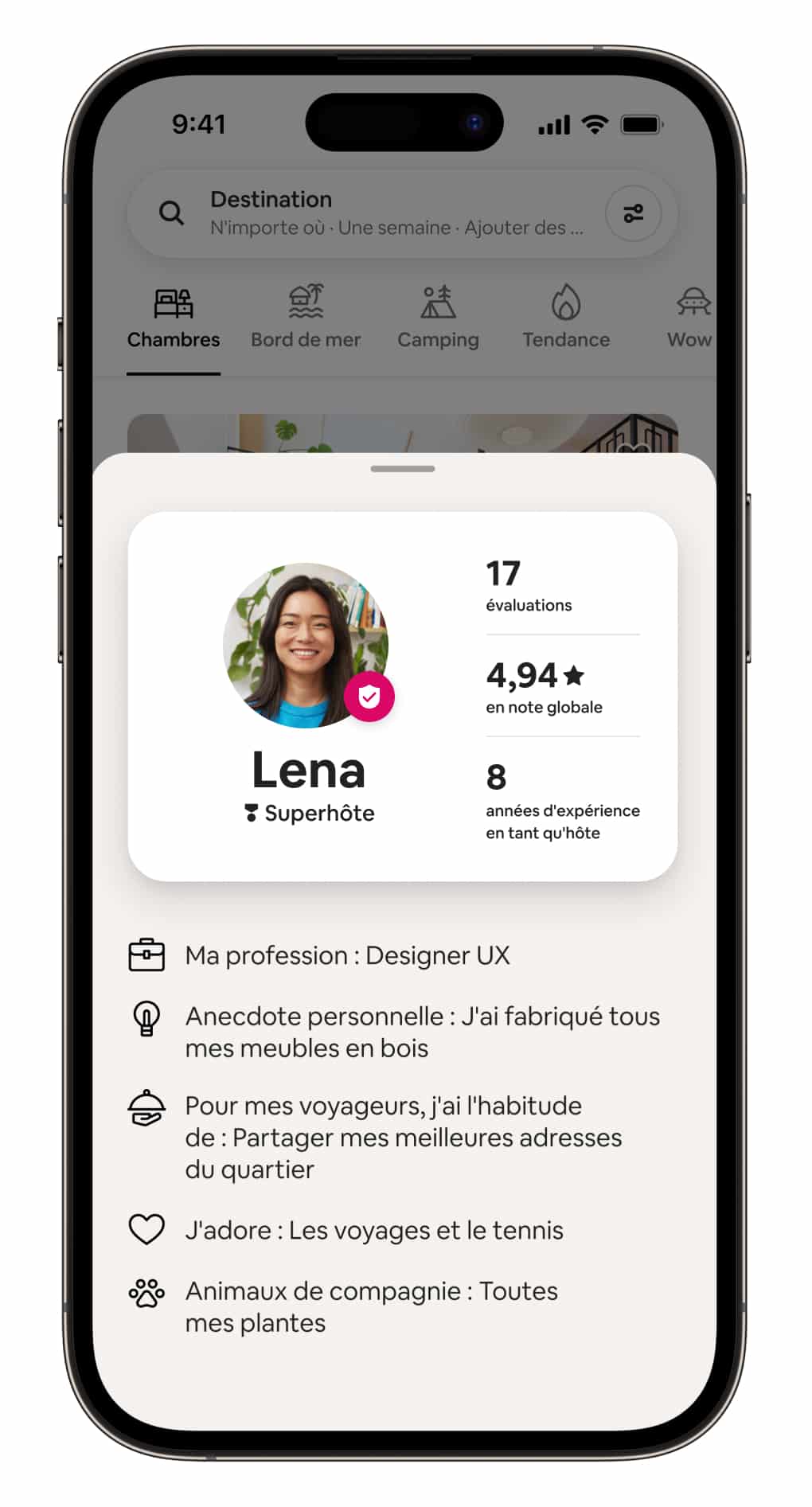 passeport hote airbnb